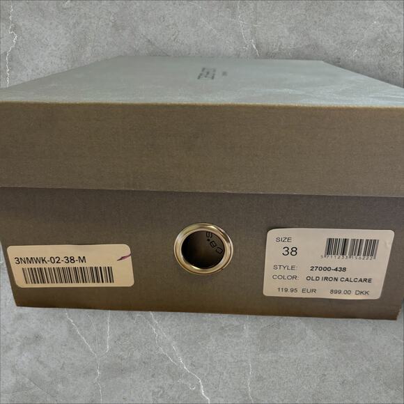 Ca'Shott Made in Portugal Caalison Chunky Sandals Leather  Size 38 NEW in BOX - Picture 6 of 8